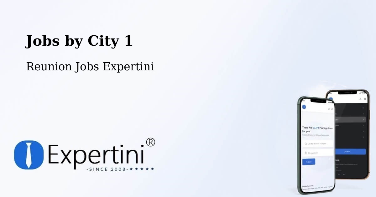 City Jobs in Reunion - Expertini